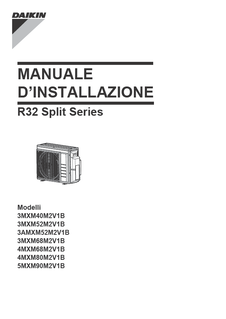 3MXM40,52M2V1B, 3AMXM52M2V1B, 3MXM68M2V1B, 4MXM68,80M2V1B, 5MXM90M2V1B_3PIT417620-1F_Installation manual_Italian download